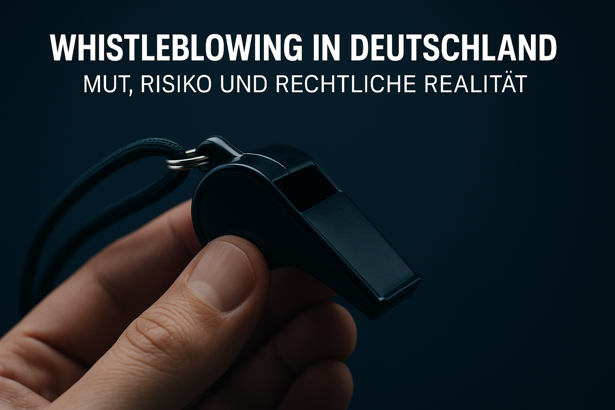 Whistleblowing in Deutschland – Mut, Risiko und rechtliche Realität