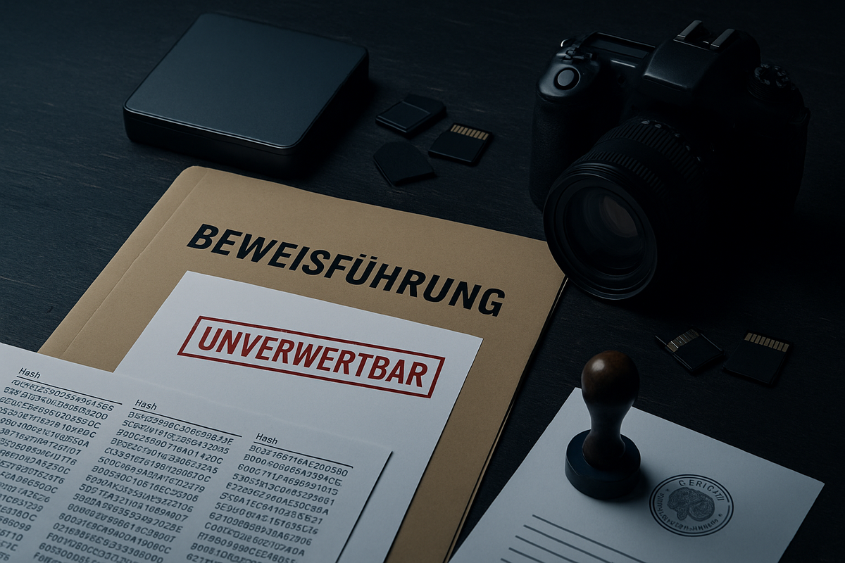Die Verwertbarkeitsfalle – wenn mühsam beschaffte Beweise vor Gericht zerrieben werden